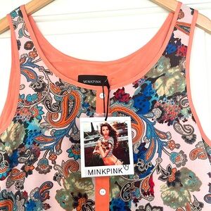 New MINKPINK - mini dress Multi colors